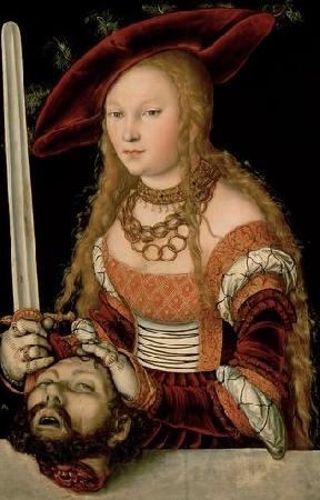 Lucas  Cranach Judith with the head of Holofernes